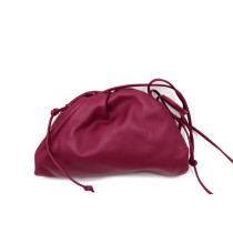 Bottega Veneta Pouch Mini Pelle Prugna