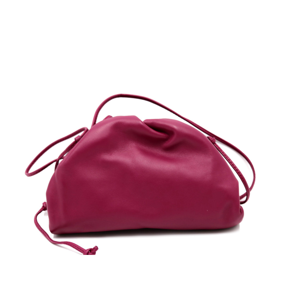 Bottega Veneta Pouch Mini Pelle Prugna