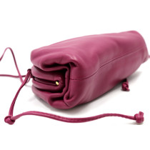 Bottega Veneta Pouch Mini Pelle Prugna