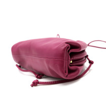 Bottega Veneta Pouch Mini Pelle Prugna