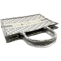 Dior Tote Bag Tela Grigia