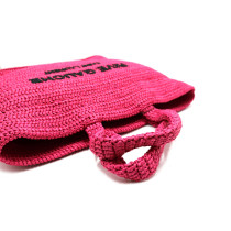 Saint Laurent Shopping Rafia Fucsia