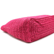 Saint Laurent Shopping Rafia Fucsia