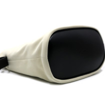 Saint Laurent Bucket Pelle Panna e Nera