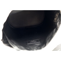Saint Laurent Bucket Pelle Panna e Nera