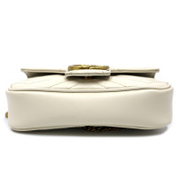 Gucci Marmont Mini Pelle Bianca