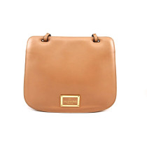 Valentino Sac en Bandoulière en Cuir Crème