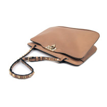 Valentino Sac en Bandoulière en Cuir Crème