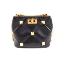 Valentino Roman Stud Pelle Nera