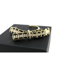 Chanel Bracciale Pelle, Metallo e Swarovski