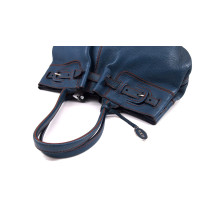 Tod's Shopping Pelle Blu