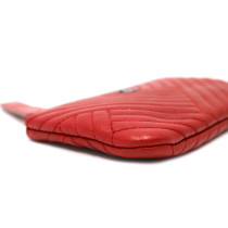 Chanel Bustina Pelle Rossa