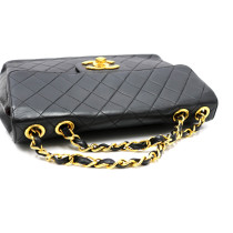 Chanel Jumbo Big Logo Pelle Nera