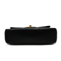 Chanel Jumbo Big Logo Pelle Nera