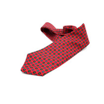 Burberry Cravatta Seta Rossa