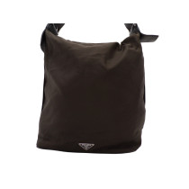 Prada Tracolla Tessuto City Cacao