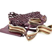 Stella McCartney Tote Rete Testa di Moro