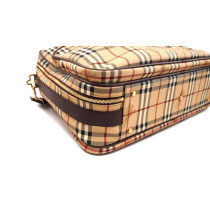 Burberry Borsone da Viaggio Check Beige