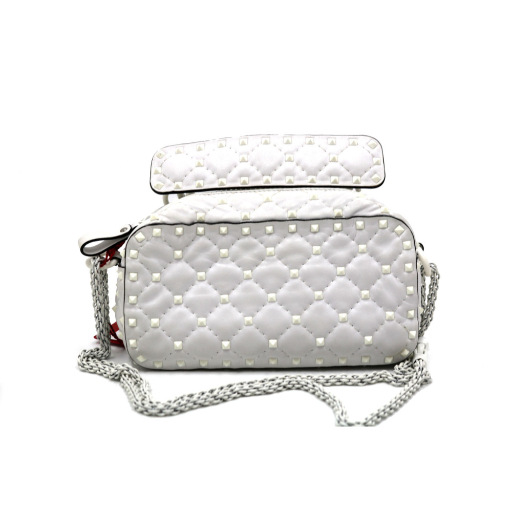 Valentino Spike Pelle Bianca