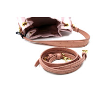 Prada Secchiello Pelle e Struzzo Rosa