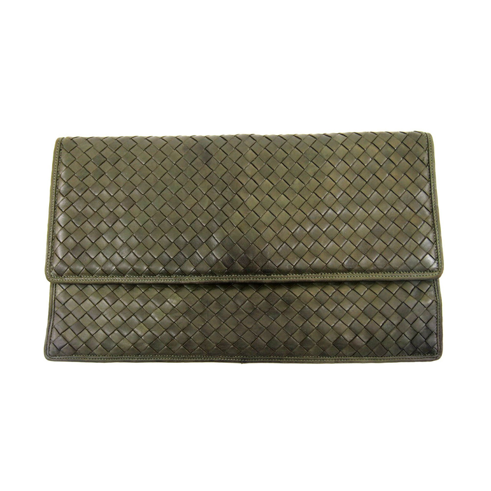 Bottega Veneta Pochette Pelle Verde