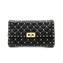 Valentino Spike Pelle Nera