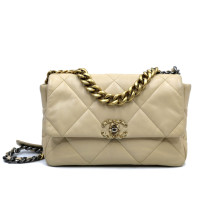 Chanel 19 Pelle Beige