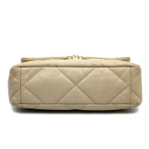 Chanel 19 Pelle Beige