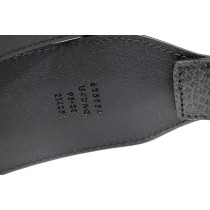 Gucci per Adidas Cintura Pelle Nera