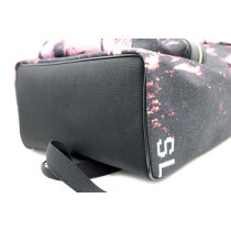 Saint Laurent Zaino Tela Nera e Multicolor