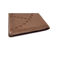 Hermes Brieftasche Evelyne Togo Leder Taupe