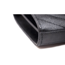 Saint Laurent Cassandre Pochette Pelle Nera