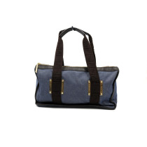 Fendi Boston Sac Denim Blu
