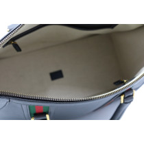 Gucci Ophidia Top Handle Pelle Grigia