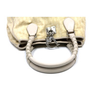 Dior Trotter Tote Bag Tela Crema