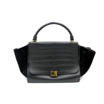 Celine Trapeze Pelle Nera