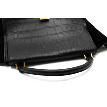 Celine Trapeze Pelle Nera