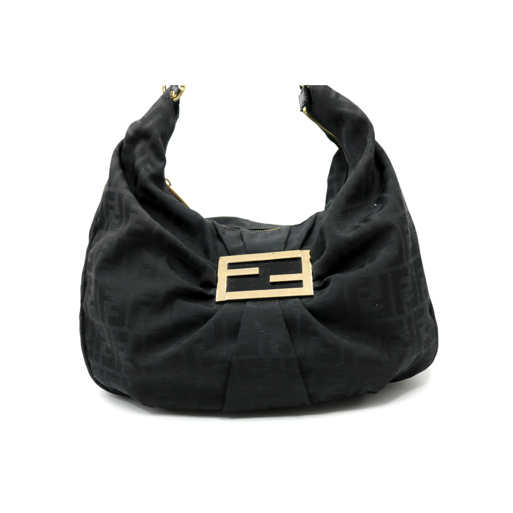 Fendi Mia Bag Zucca Nera
