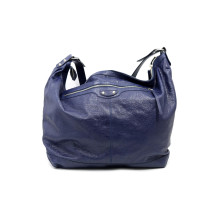 Balenciaga Courrier XXL Pelle Blu