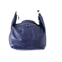 Balenciaga Courrier XXL Pelle Blu