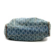Gucci Shopping Denim Blu