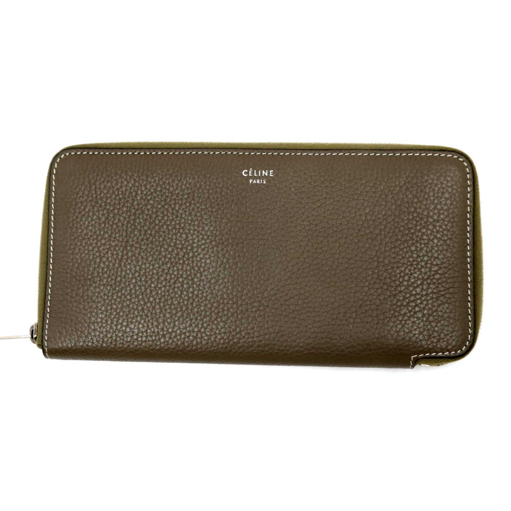 Celine Portafoglio Pelle Grigia