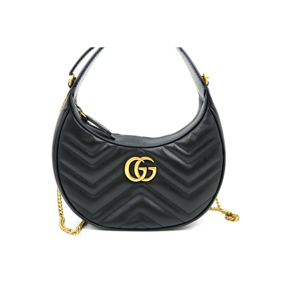 Gucci Marmont Hobo Pelle Nera