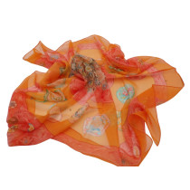 Hermès Foulard Voile di Seta Sulfures