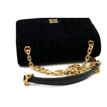 Miu Miu Tracollina Velluto Nera