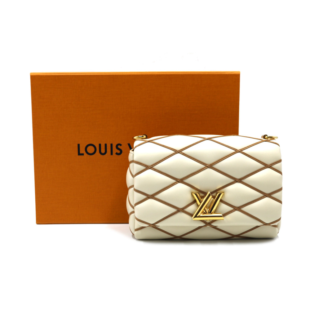 Louis Vuitton GO-14 Pelle Bianca