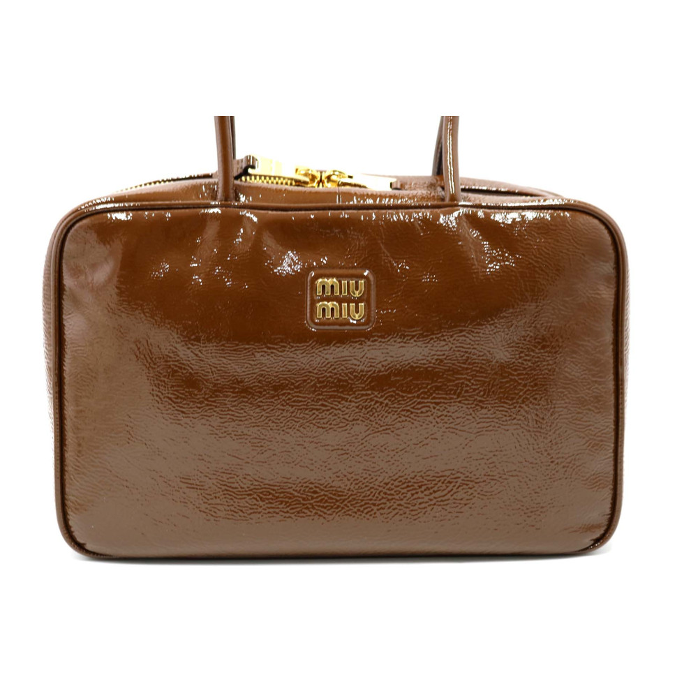 Miu Miu Beau Pelle Marrone