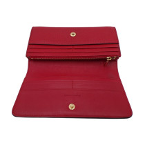 Burberry Portafoglio Pelle Rossa