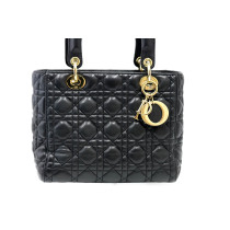 Dior Lady Media Pelle d'Agnello Nera