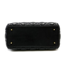 Dior Lady Media Pelle d'Agnello Nera